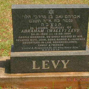 LEVY Abraham 1923-1999