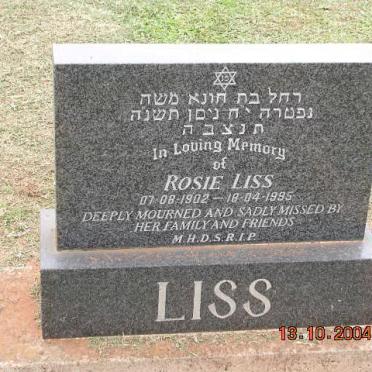 LISS Rosie 1902-1995