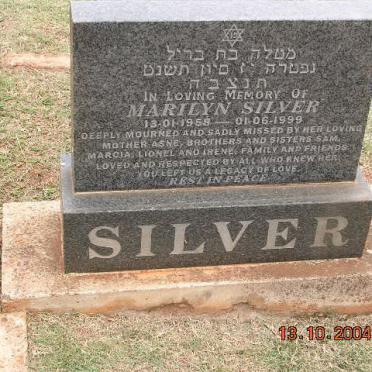 SILVER Marilyn 1958-1999