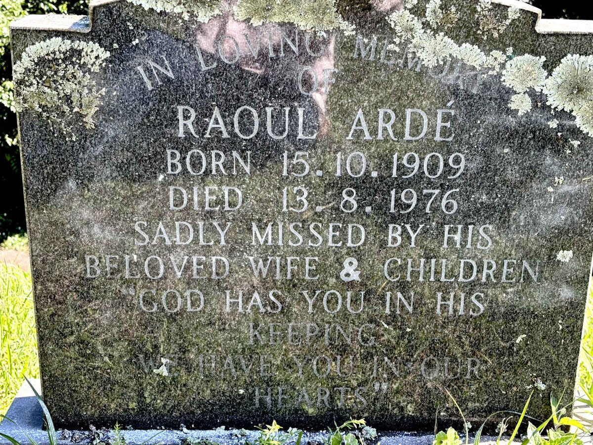 ARDE Raoul 1909-1976