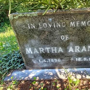 ARANKY Martha 1896-1973