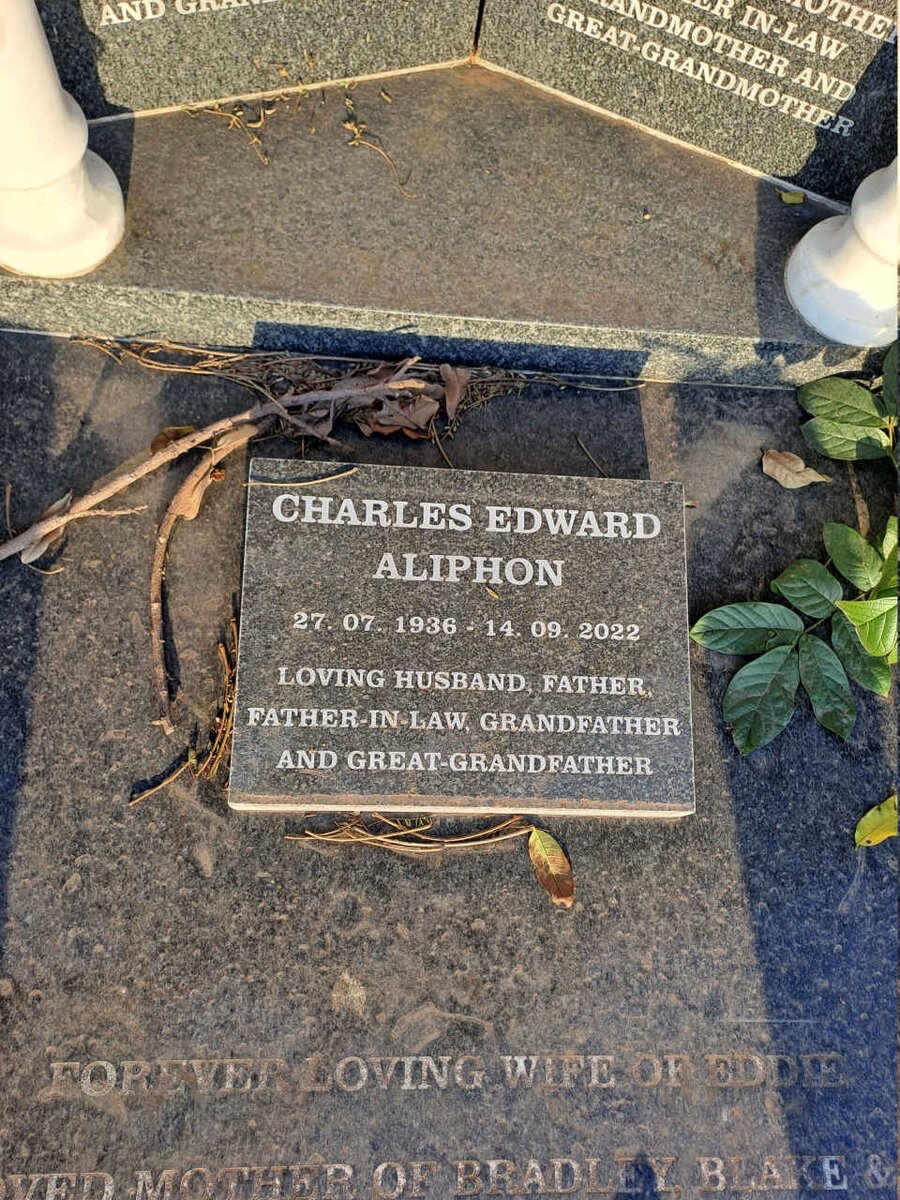 ALIPHON Charles Edward 1936-2022
