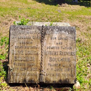 BOUCHIER Robert Redvers -196? & Olive Louisa -1960