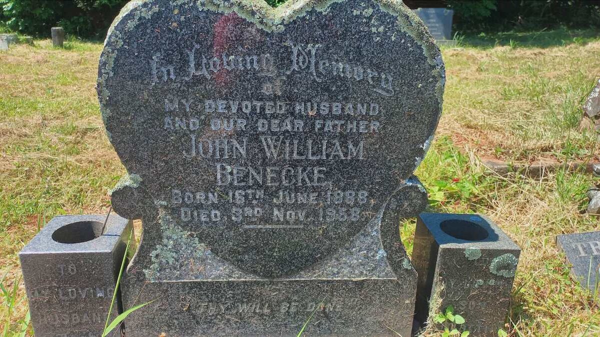 BENECKE John William 1888-1958