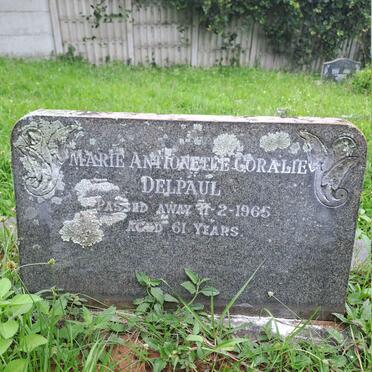 DELPAUL Marie Antionette Coralie -1965