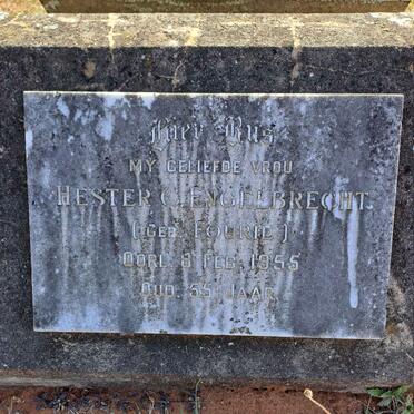 ENGELBRECHT Hester C. nee FOURIE -1955