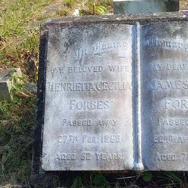 FORBES James Ryan -1960 :: FORBES Henrietta Cecilla -1959
