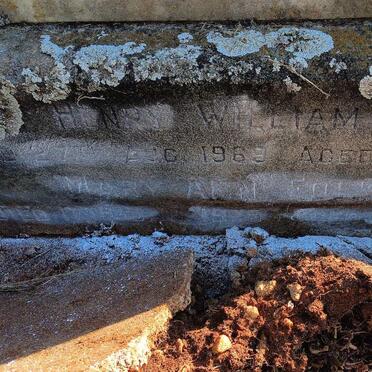 FOLKES John Henry William -1969 & Mary Anne -1975