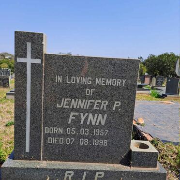 FYNN Jennifer P. 1957-1998
