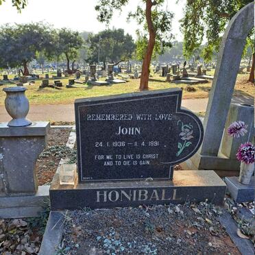 HONIBALL John 1936-1991