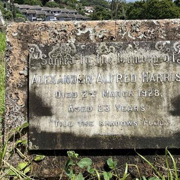 HARRIS Alexander Alfred -1928