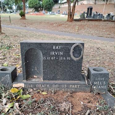 IRVIN Ray 1967-1992
