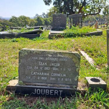 JOUBERT Izak Jacob 1903-1970 & Catherina Cornelia 1908-1975
