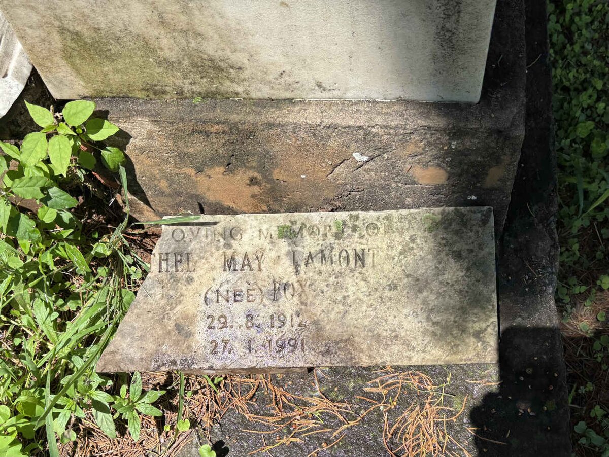LAMONT Ethel May nee FOX 1912-1991