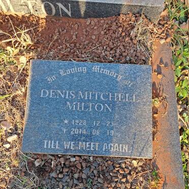 MILTON Denis Mitchell 1928-2014