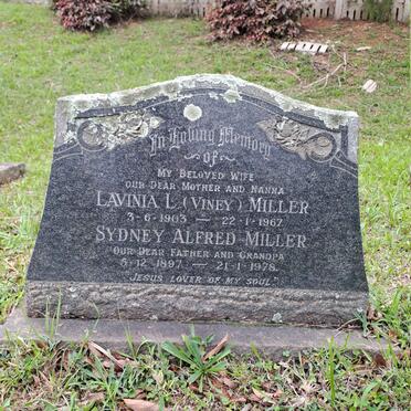 MILLER Sydney Alfred 1897-1978 & Lavinia L. 1903-1967