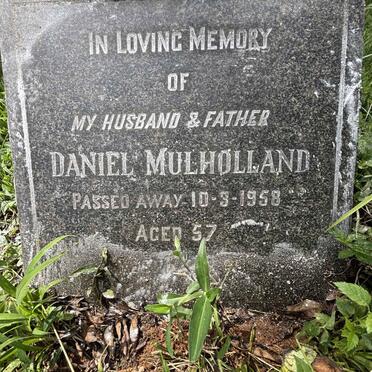 MULHOLLAND Daniel -1958