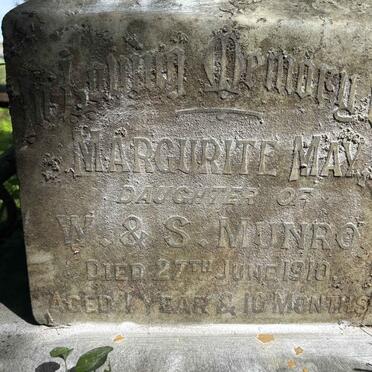 MUNRO Margurite May -1910