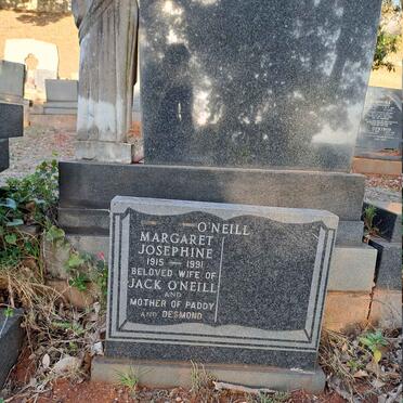 O'NEILL Margaret Josephine 1915-1991