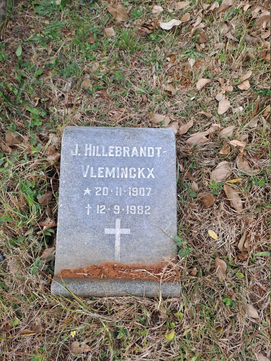 VLEMINCKX J., HILLEBRANDT 1907-1982