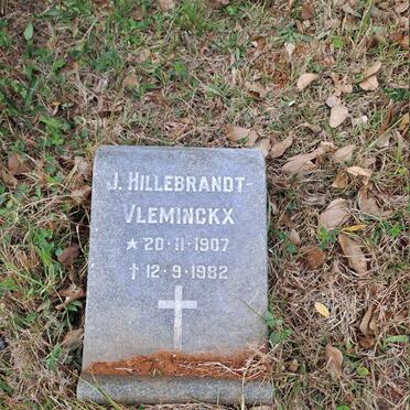 VLEMINCKX J., HILLEBRANDT 1907-1982