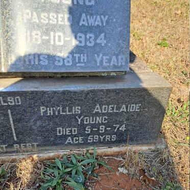 YOUNG Phyllis Adelaide -1974