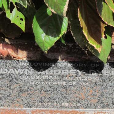 DYER Dawn Audrey 1931-2010