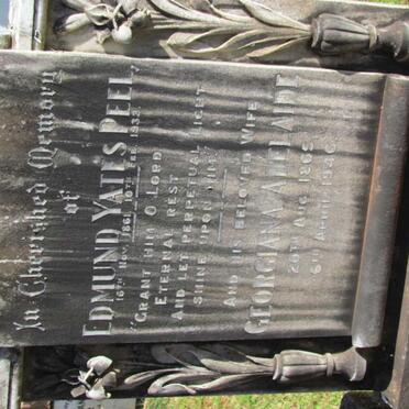 PEEL Edmund Yates 1861-1933 &amp; Georgina Adelaide 1865-1946