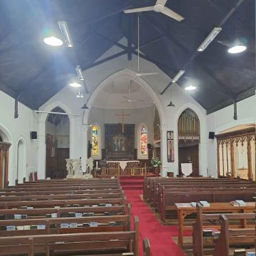3. Interior of the church