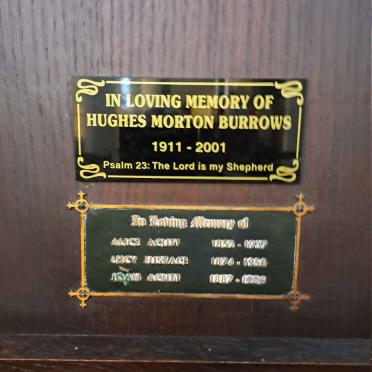 BURROWS Hughes Morton 1911-2001 :: ACUTT Alice 1852-1937 :: EUSTACE Lucy 1874-1950 :: ACUTT Joan 1887-1936