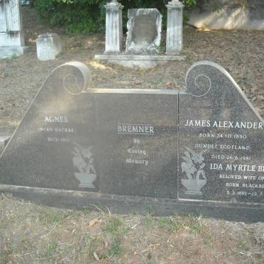 BREMNER Agnes nee McCRAE -1915 :: James Alexander 1890-1981 &amp; Ida Myrtle BLACKBEARD 1893-1983