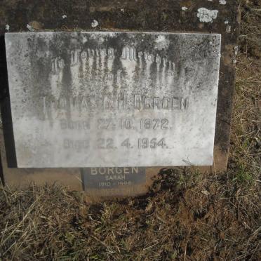 BORGEN Thomas G.H. 1872-1954 :: BORGEN Sarah 1910-1998