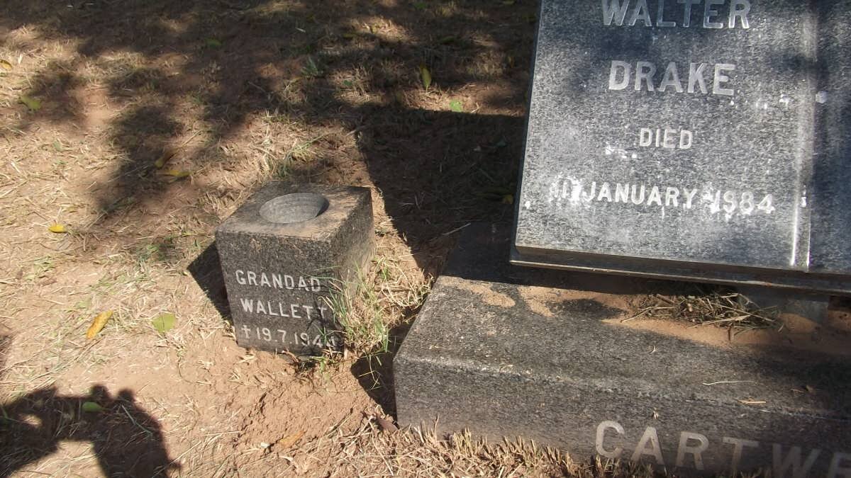 CARTWRIGHT Walter Drake -1984 &amp; Nina Maneti -1944 :: CARTWRIGHT Wallett -1944 :: CARTWRIGHT Gordon -1940