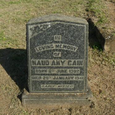 CAIN Maud Amy 1902-1941