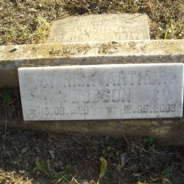 DOBSON Patrick Arthur 1920-2003 :: DOBSON Patricia Victoria 1924-2006 