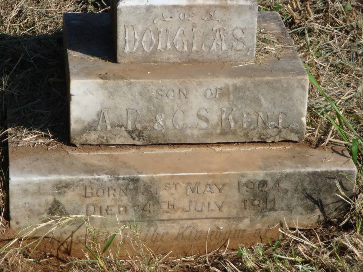KENT Arthur Raymond -1918 &amp; Caroline -1927 :: KENT Douglas 1904-1911