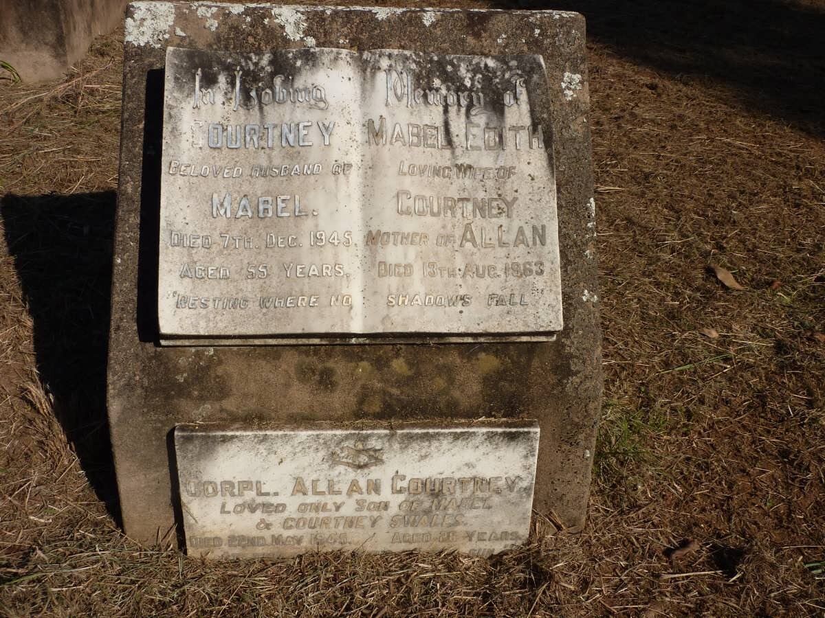 SWALES Courtney -1945 &amp; Mabel Edith -1963 :: SWALES Allan Courtney -1945