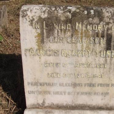 TURNER Arthur -1963 :: TURNER Albert G. -1973 :: TURNER Francis Robert -19?1