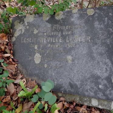 LESTER Leslie Neville -1971