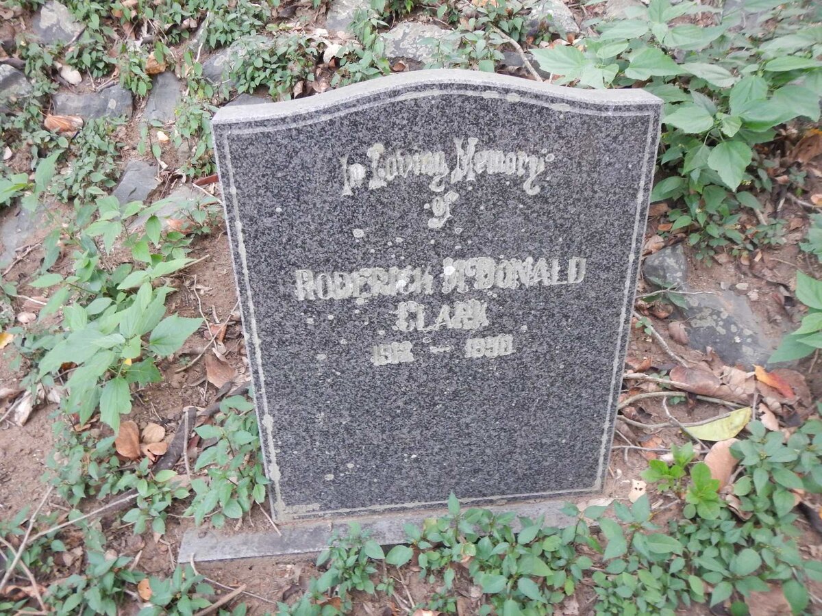 CLARK Roderick McDonald 1912-1990