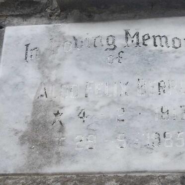 BERRUTI Aldo Felix 1917-1985