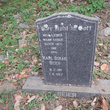 BEIER Karl Oskar 1911-1987