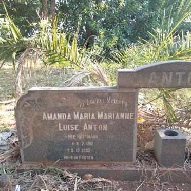 ANTON Otto Georg 1910-1983 & Amanda Maria Marianne Luise KOTTMANN 1912-1992 _1