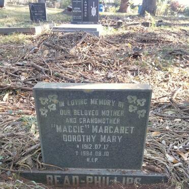 PHILLIPS Margaret Dorothy Mary, READ- 1912-1984