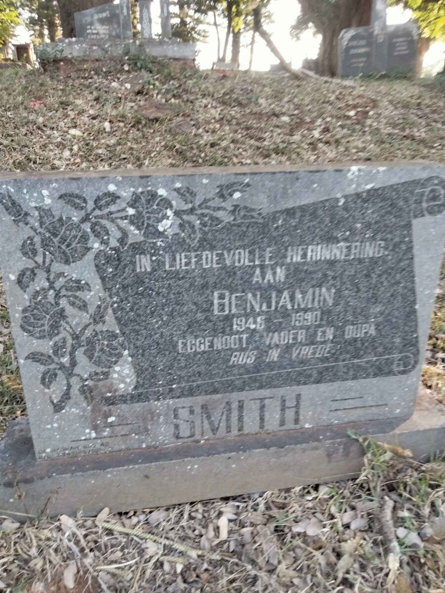 SMITH Benjamin 1946-1990