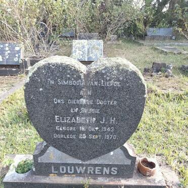 LOUWRENS Elizabeth J.H. 1943-1970