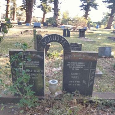 SCHUTTE Gerrit Daniel 1917-1985 & Johanna Elizabeth Hendrina Barendina ROBERTS 1911-1995 _1