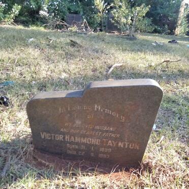 TAYNTON Victor Hammond 1899-1983