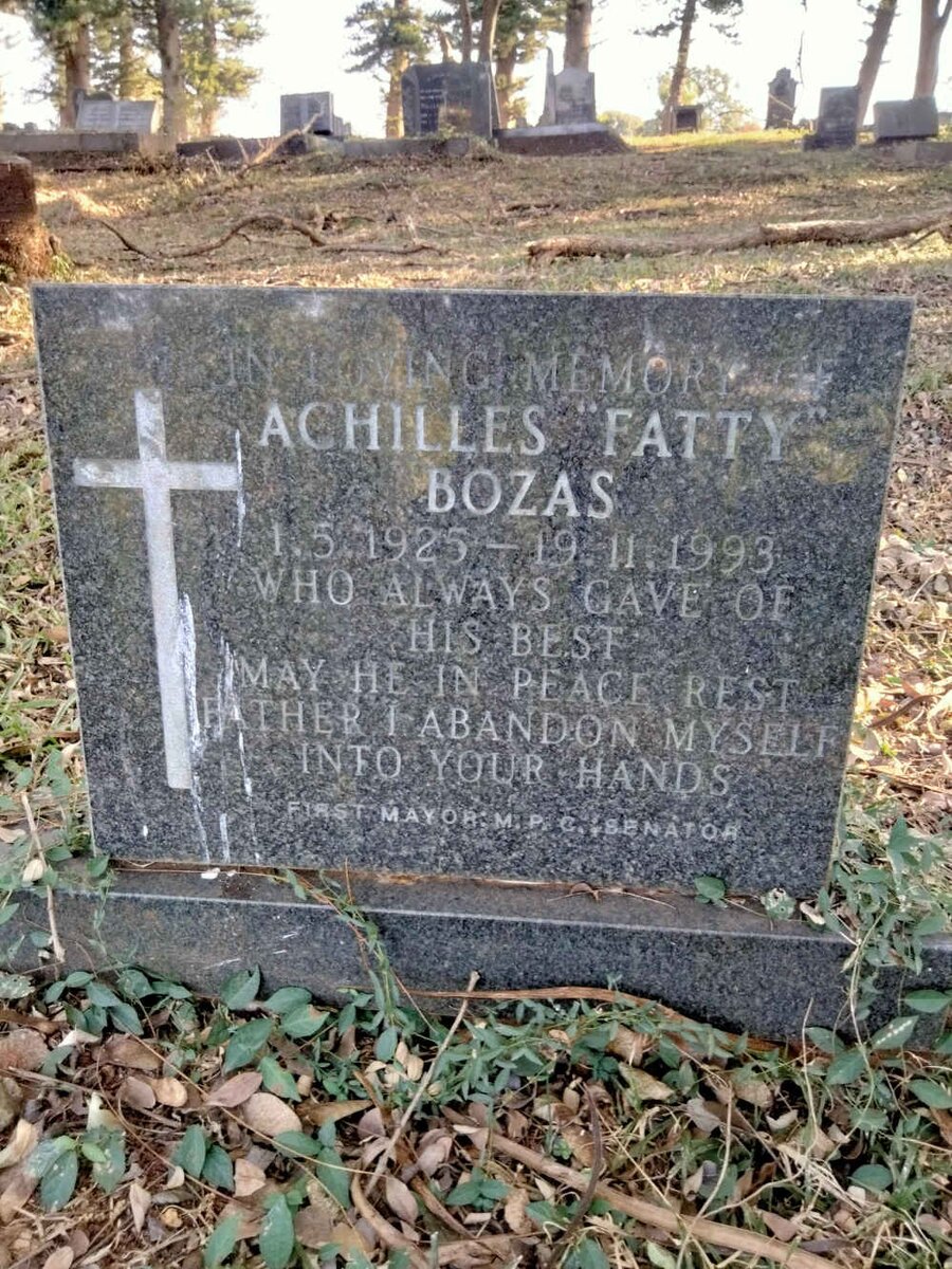 BOZAS Achilles 1925-1993