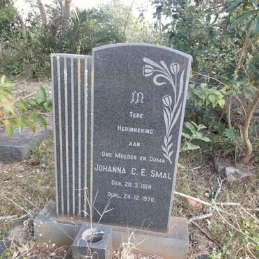 SMAL Johanna C.E. 1914-1970